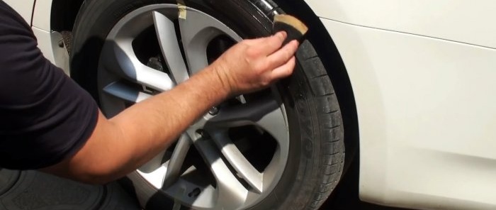 Čiernenie pneumatík pomocou populárnych metód, čo je lepšie?
