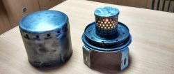 How to make a mini tourist heater from an oil filter