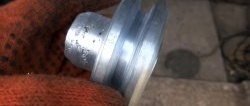 How to make a pulley without a lathe