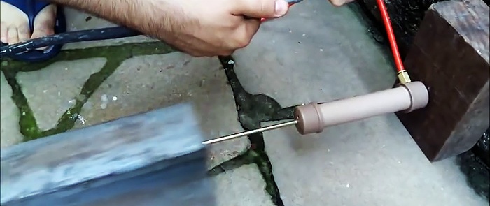 Ako vyrobiť pneumatický valec z PVC rúrky