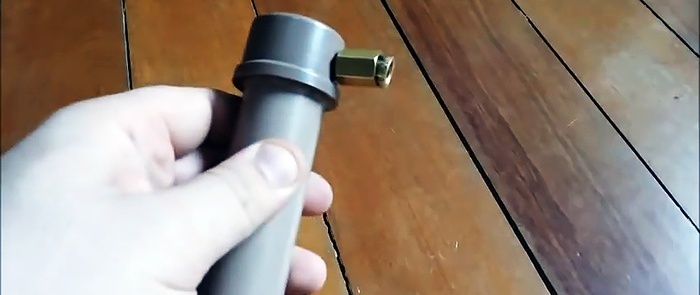 So stellen Sie einen Pneumatikzylinder aus einem PVC-Rohr her