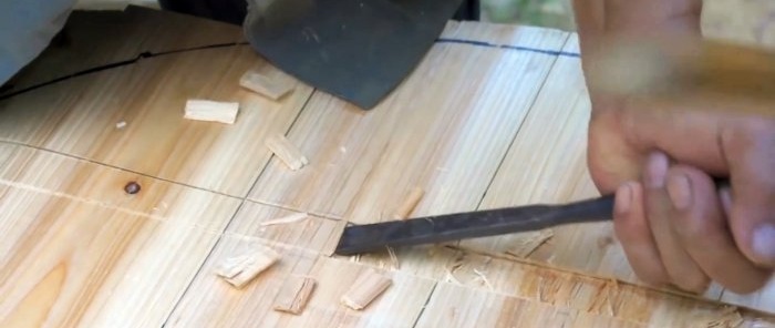 Comment fabriquer un couvercle en bois pour un chaudron dans un fumoir ou un tandoor sans colle, ni clous ni vis