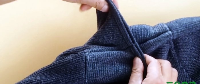 Come restringere la scollatura di un maglione o di una maglietta con le tue mani