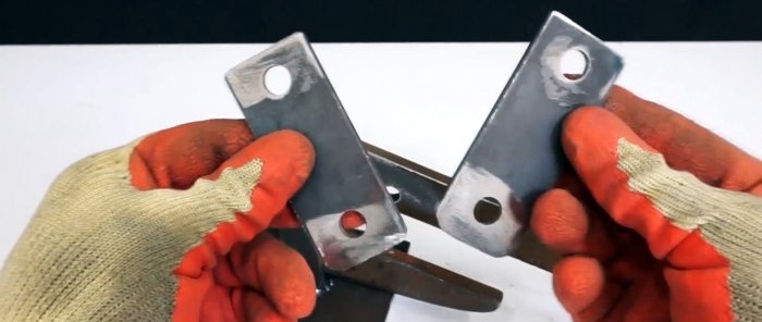 Cách làm kéo đòn bẩy để cắt thanh và dây điện