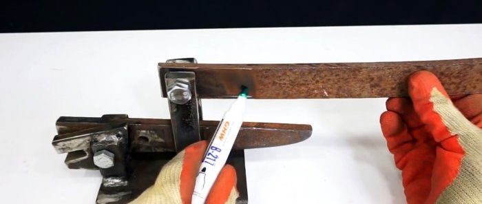 Jak zrobić nożyczki dźwigniowe do cięcia prętów i drutów