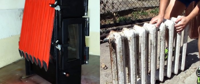 Cum să faci un cuptor de încălzire de garaj din baterii vechi