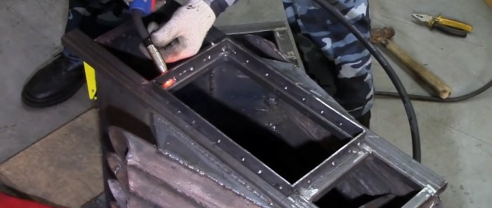 Како направити пећницу за грејање гараже од старих батерија
