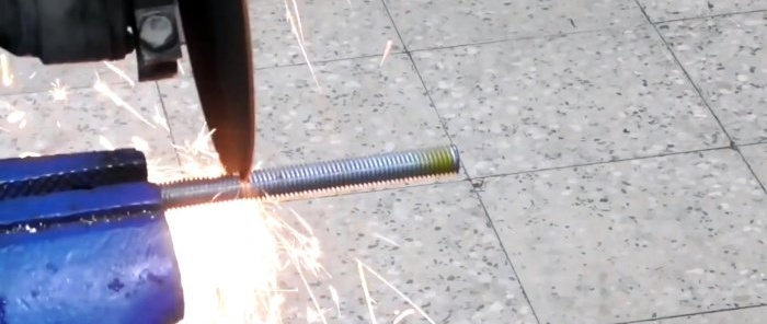 Cách chế tạo đầu đốt propan phun từ một đoạn ống