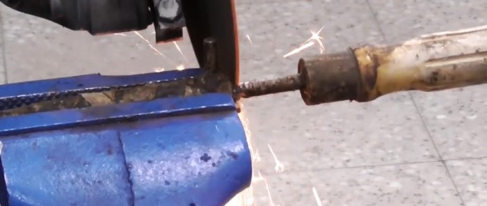 Cómo hacer un quemador de propano de inyección a partir de un trozo de tubería.