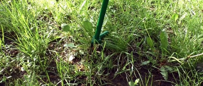 Comment fabriquer un appareil pour éliminer les mauvaises herbes par la racine