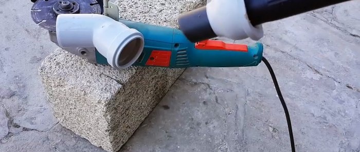 Ako vyrobiť brúsku na rezanie betónu bez prachu