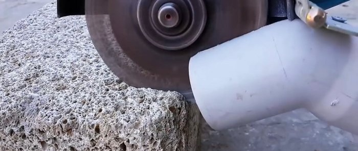 Како направити брусилицу која сече бетон без прашине