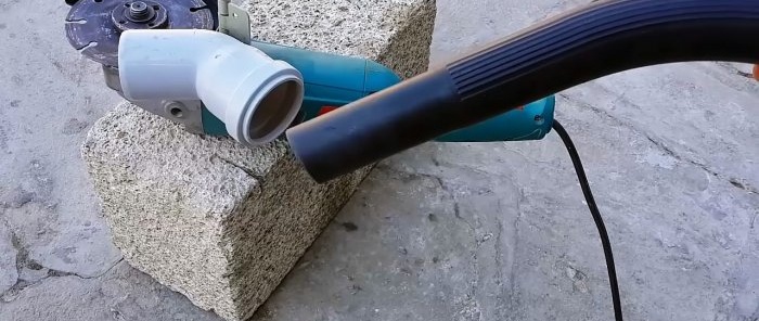 Како направити брусилицу која сече бетон без прашине