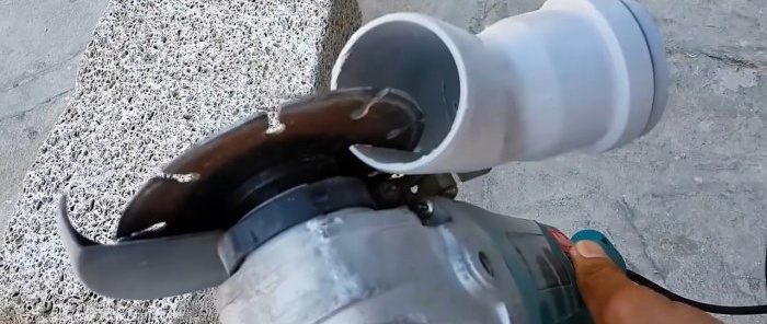 Cum să faci o polizor tăiat beton fără praf