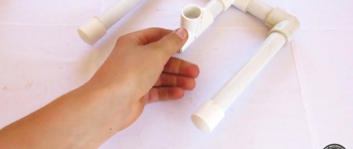 Hogyan készítsünk öntözőberendezést PVC-csövekből