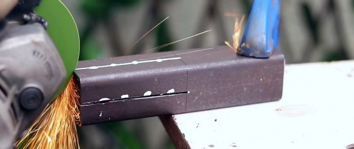 Kako napraviti sklopivi spoj profilnih cijevi bez zavarivanja