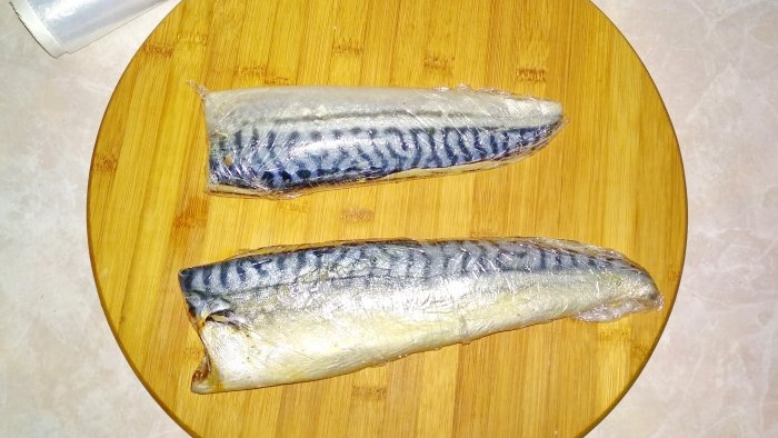 Pikantní solená makrela Murmanské sádlo