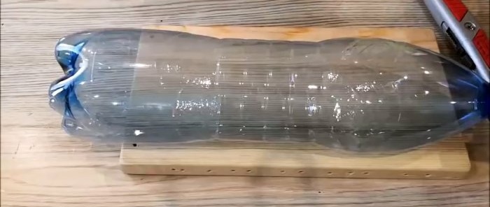 Kaip pasidaryti karoliukus iš plastikinių butelių