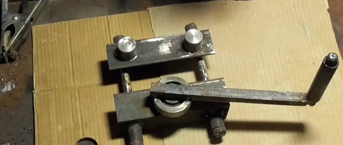 Comment fabriquer une machine à cintrer simple