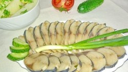 Pikantní sušená makrela "Murmansk salo"