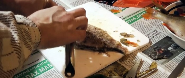 Sfaturi de la pescari experimentați 3 moduri de a curăța bibanul rapid și fără murdărie