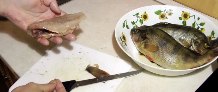 Consigli di pescatori esperti 3 modi per pulire il pesce persico velocemente e senza sporcare