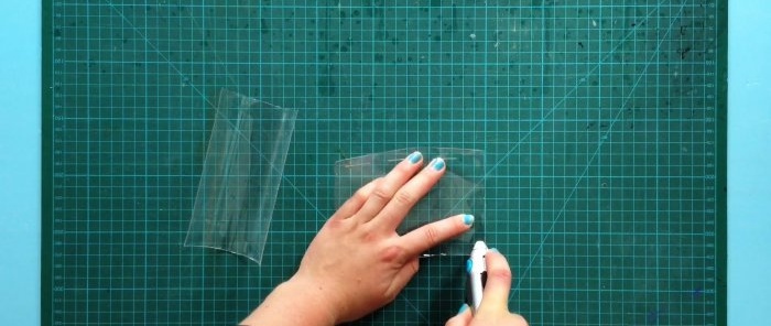 Cara membuat jubin bumbung dari botol plastik
