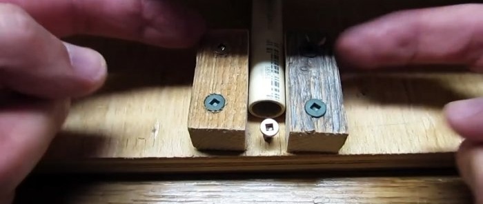 Hur man gör en fälla för små gnagare från ett PVC-rör