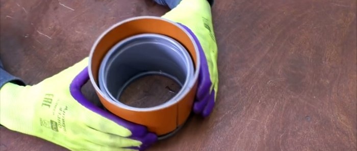 How to assemble a pipe cutter for PVC pipe