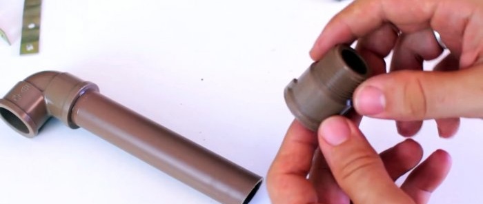 Како направити прскалицу са великим радијусом заливања од ПВЦ цеви