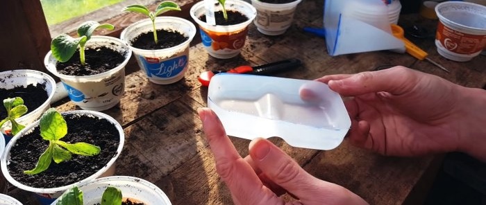 6 unelte gratuite de grădină făcute din sticle de lapte