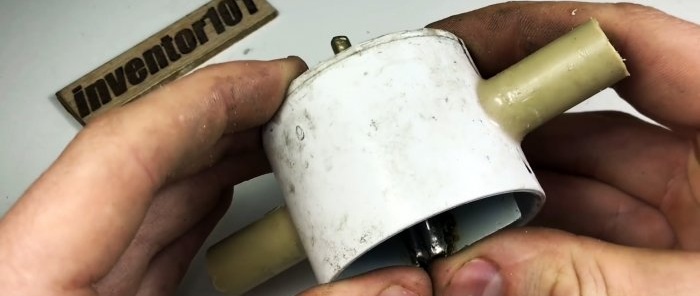 How to make a pump for a screwdriver