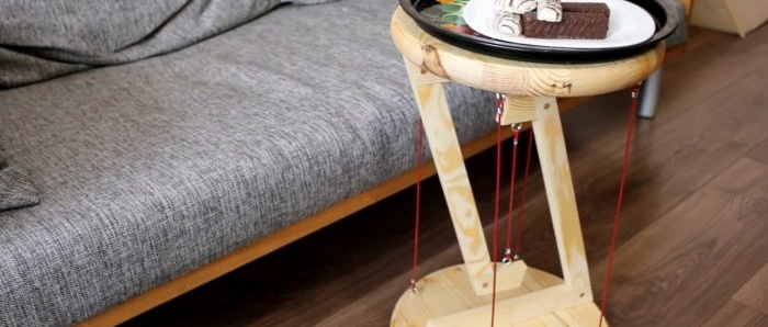 Ako vyrobiť úžasný antigravitačný stôl