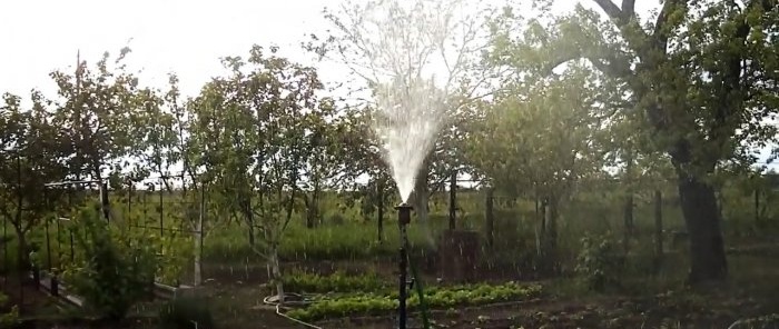Como fazer um aspersor de irrigação sem problemas a partir de uma junta esférica