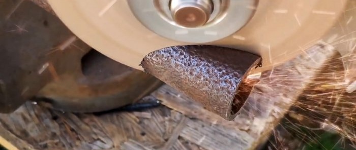 Cómo soldar rápidamente un carrete de manguera a partir de piezas de automóviles viejos