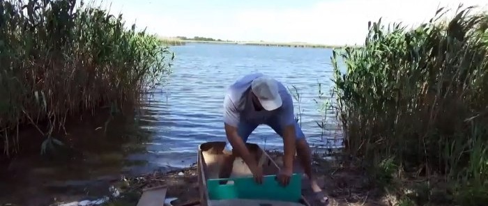 Comment fabriquer un simple bateau de pêche pliable