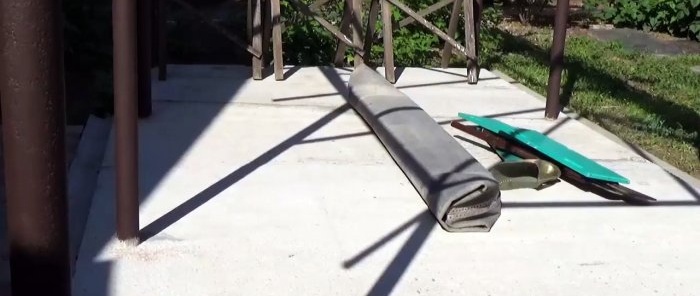 How to make a simple folding fishing boat