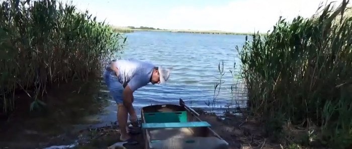 Hvordan lage en enkel sammenleggbar fiskebåt