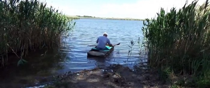 Cómo hacer un barco de pesca plegable sencillo