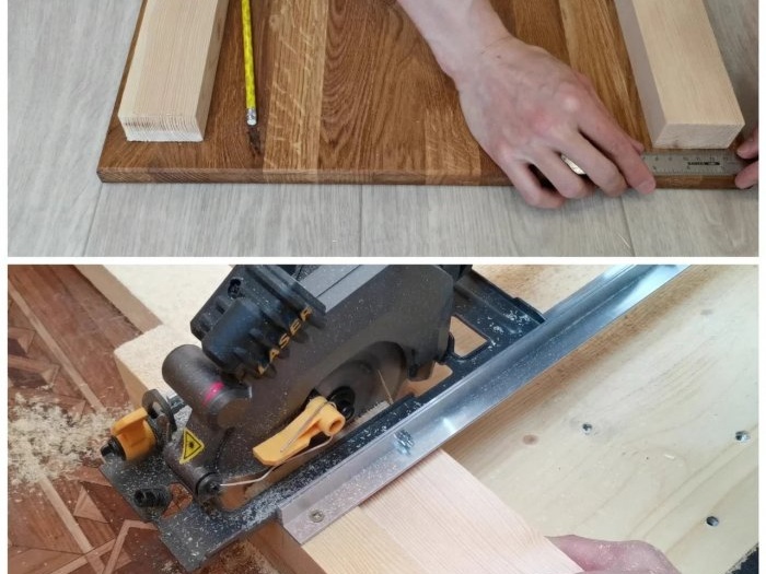 So bauen Sie einen Computertisch aus Massivholz