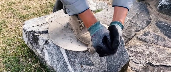 Jak zrobić patelnię obozową z kawałka stali nierdzewnej