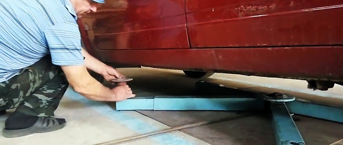 Jak zrobić podnośnik samochodowy w garażu