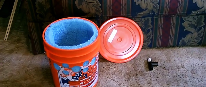 7 užitečných řemesel vyrobených z plastového kbelíku