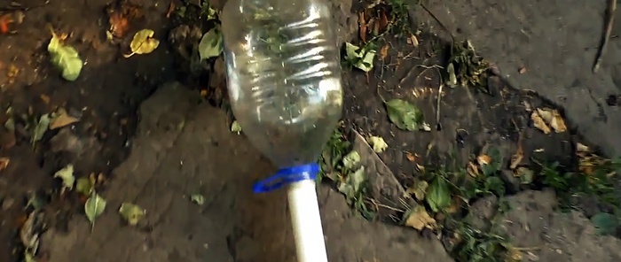 Tricky cherry picker from PET bottles in 5 minutes
