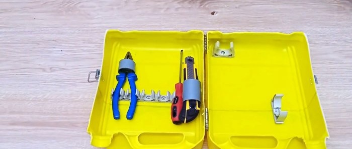 How to make a convenient tool case from a canister