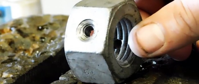 Cara membuat riveter berulir dari kacang biasa