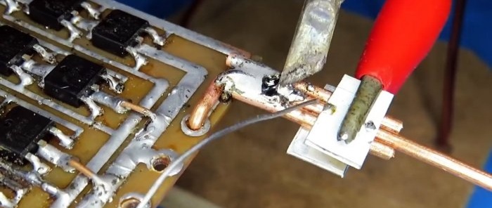 Comment fabriquer un énorme transistor puissant de vos propres mains
