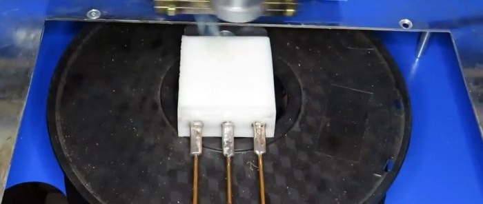 How to make a huge powerful transistor with your own hands