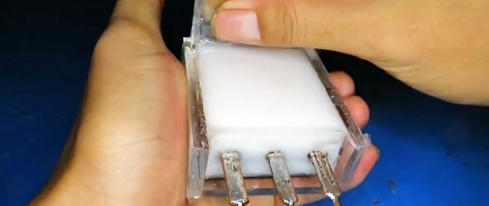How to make a huge powerful transistor with your own hands
