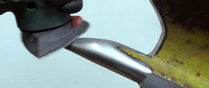 Овај наковањ је направљен од комада шине